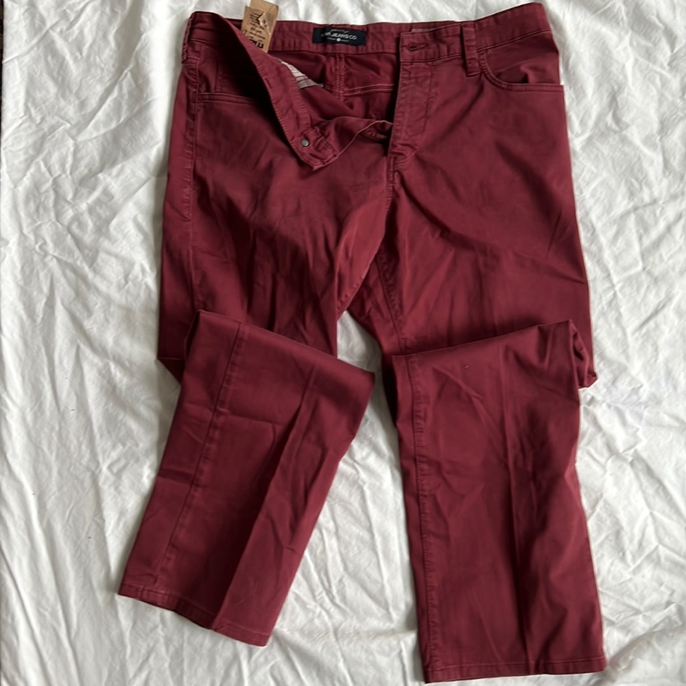 Dark red Mavi jeans